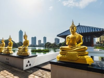 Buddhist temple in Colombo
